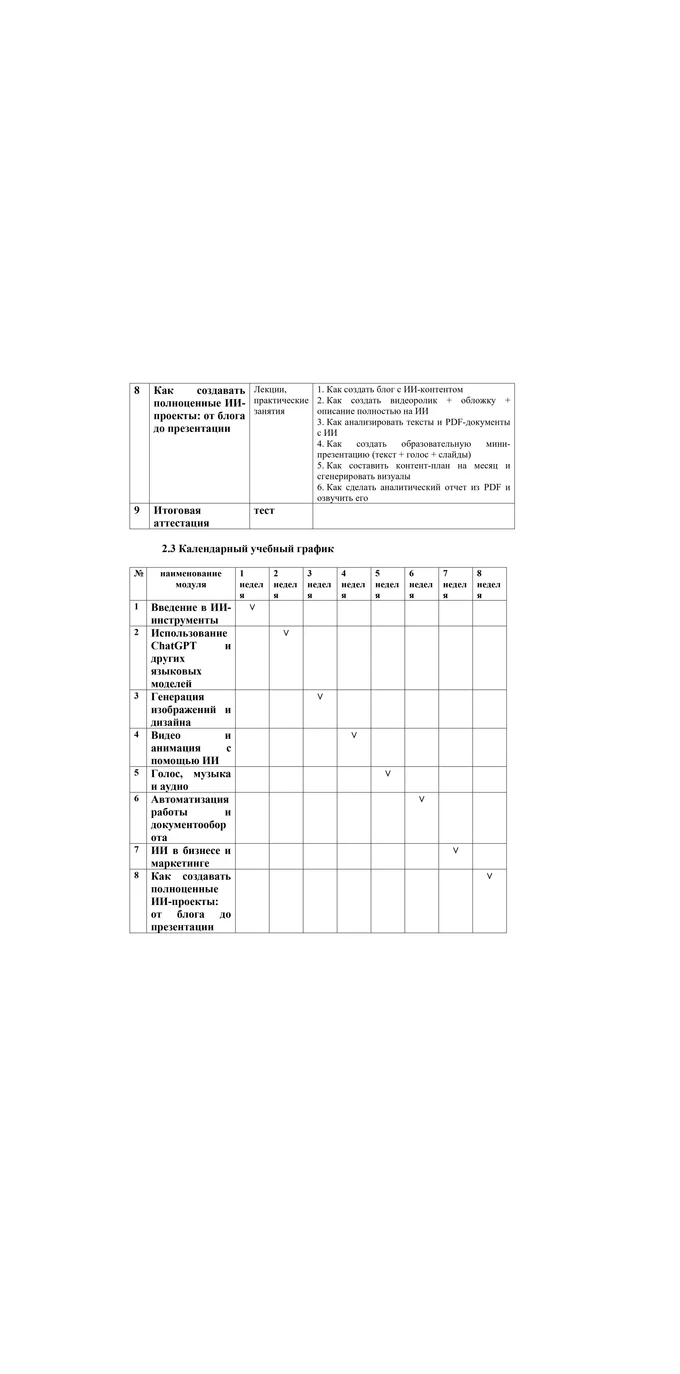 О программе